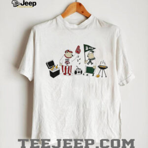 House Divided Bears Wisconsin Badgers vs Michigan State Spartans Football shirt