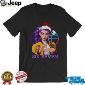 Huntrix K Pop Demon Hunters 6 7 Meme Funny Christmas shirt