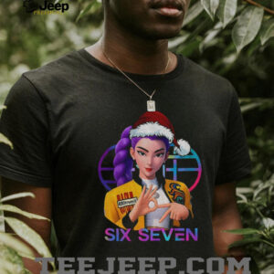 Huntrix K Pop Demon Hunters 6 7 Meme Funny Christmas shirt