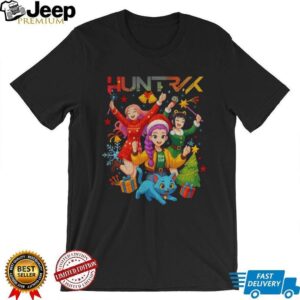 Huntrix K Pop Demon Hunters Christmas Cute Kawaii Holiday shirt