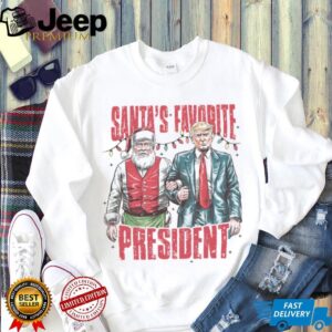 I Don't Believe In You Either Shirt, Retro Santa Claus SSanta's Favorite Felon, Christmas Santa Claus, Trump 47th PresideSanta's