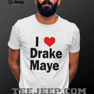 I Love Drake Maye red heart shirt I Love Drake Maye red heart shirt