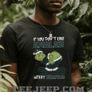 If You Don't Like Eagles Merry Kissmyass Christmas T Shirt