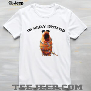 I’m Mildly Irritated Funny Marcus The Worm Xmas shirt