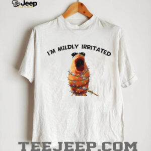 I’m Mildly Irritated Funny Marcus The Worm Xmas shirt