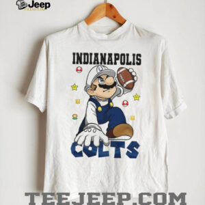 Indianapolis Colts NFL x Super Mario Bros Mashup T Shirt