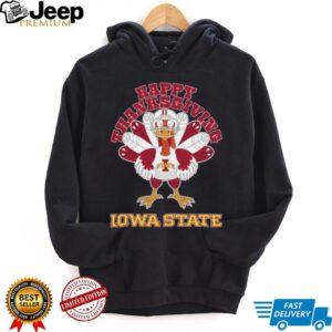 Iowa State Cyclones Happy Thanksgiving Turkey TShirt