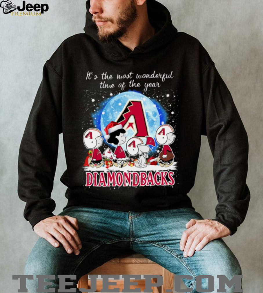 It’s The Most Wonderful Time Of The Years Peanuts Characters X Arizona Diamondbacks Merry Christmas T Shirt It’s The Most Wonderful Time Of The Years Peanuts Characters X Arizona Diamondbacks Merry Christmas T Shirt
