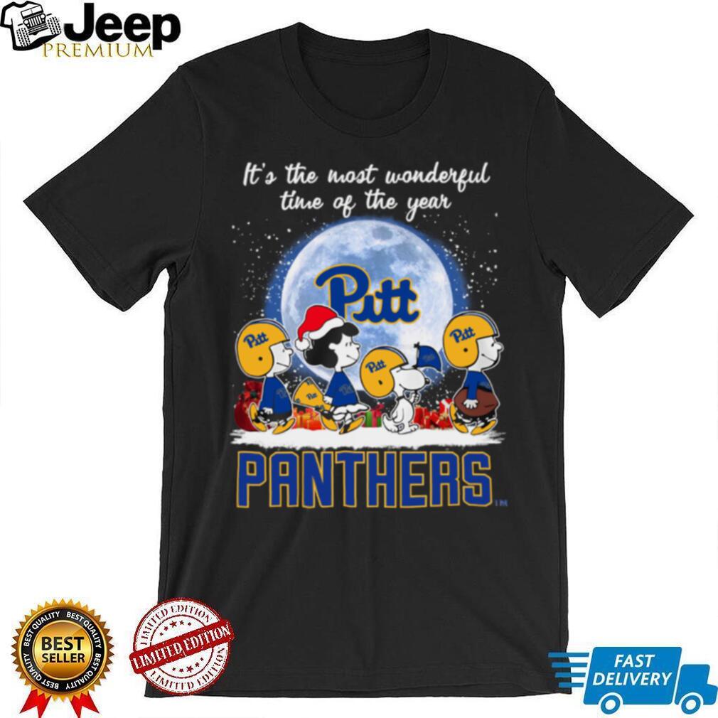 It’s The Most Wonderful Time Of The Years Peanuts Characters X Pittsburgh Panthers Merry Christmas T Shirt It’s The Most Wonderful Time Of The Years Peanuts Characters X Pittsburgh Panthers Merry Christmas T Shirt