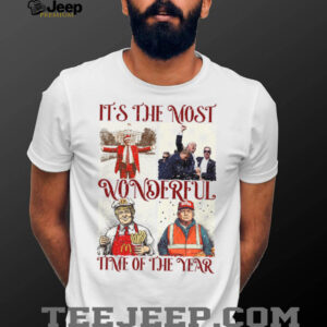 It’s The Most Wonderful Time of Year, Humorous Trump Christmas Shirt, Trump 47th President Shirt Bright T1753