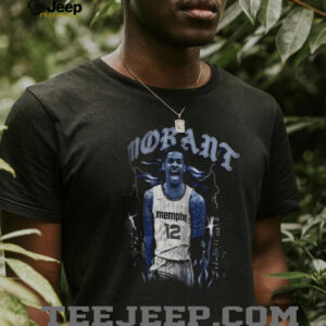 Ja Morant 12 Memphis Grizzlies Nike Basketball City Skyline Storm vintage shirt