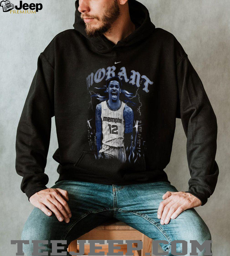 Ja Morant 12 Memphis Grizzlies Nike Basketball City Skyline Storm vintage shirt Ja Morant 12 Memphis Grizzlies Nike Basketball City Skyline Storm vintage shirt