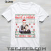 Six Seven 6 7 Christmas Shirt, Trendy Christmas Meme Viral Checkered Xmas Humour