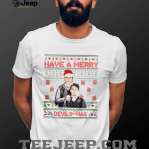 Jack Hughes Luke Hughes New Jersey Ice Hockey Have A Merry Devils Mas shirt
