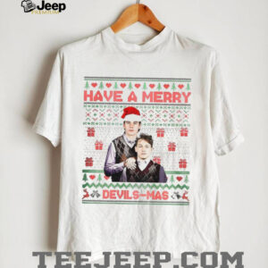 Jack Hughes Luke Hughes New Jersey Ice Hockey Have A Merry Devils Mas shirt