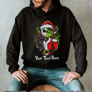 Jack Skellington and Grinch mashup The Nightmare Before Christmas shirt