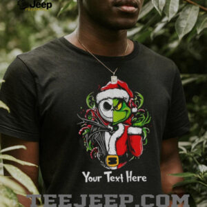 Jack Skellington and Grinch mashup The Nightmare Before Christmas shirt