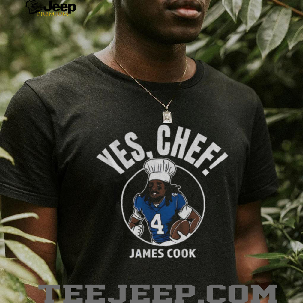 James Cook cartoon Buffalo Bills NFL Football Yes Chef Game Day 2025 shirt James Cook cartoon Buffalo Bills NFL Football Yes Chef Game Day 2025 shirt