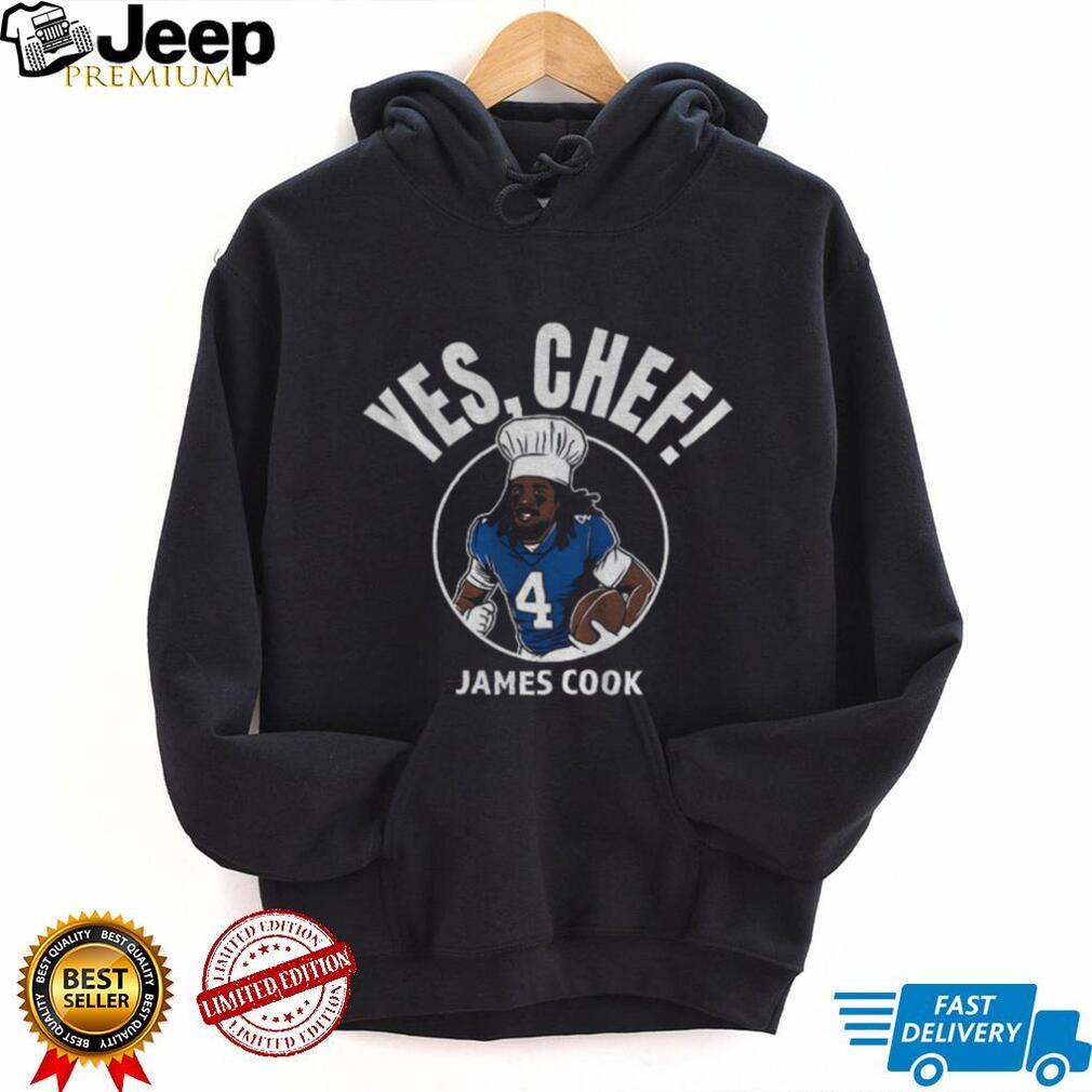 James Cook cartoon Buffalo Bills NFL Football Yes Chef Game Day 2025 shirt James Cook cartoon Buffalo Bills NFL Football Yes Chef Game Day 2025 shirt