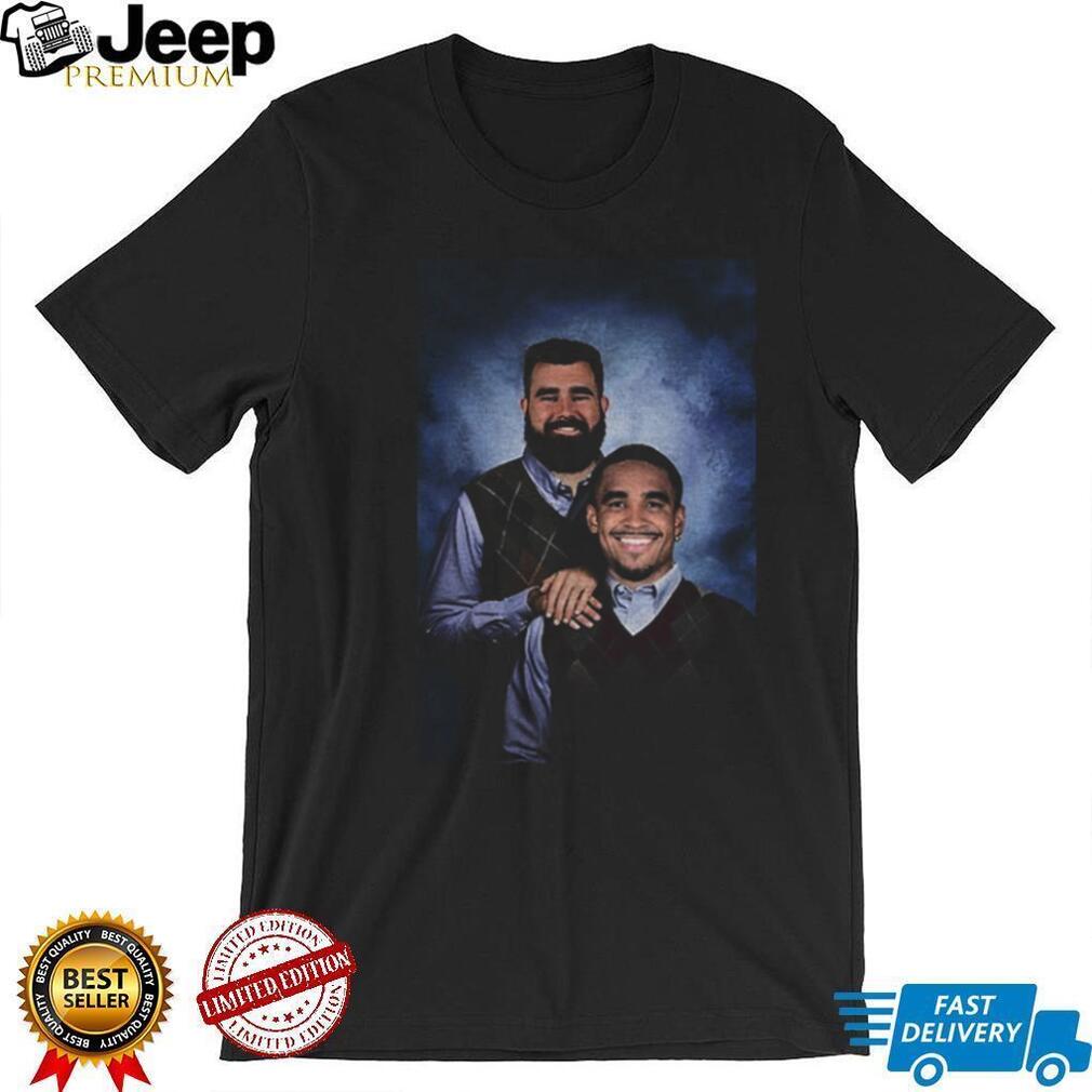 Jason Kelce and Jalen Hurts Philadelphia Football Step Bros Funny shirt Jason Kelce and Jalen Hurts Philadelphia Football Step Bros Funny shirt