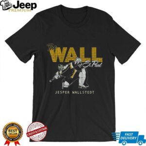 Jesper Wallstedt The wall of St Paul Minnesota Wild NHL Hockey 2025 shirt Jesper Wallstedt The wall of St Paul Minnesota Wild NHL Hockey 2025 shirt