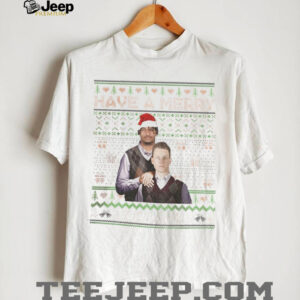 Joe Burrow Ja’Marr Chase Cincinnati Football Have A Merry Bengals Mas shirt