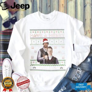 Joe Burrow Ja’Marr Chase Cincinnati Football Have A Merry Bengals Mas shirt