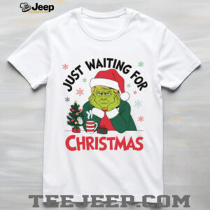 Just Waiting For Christmas Shirt, Trump Grinchmas Shirt, Retro Funny Trump 2024 Ugly Shirt T1569 Just Waiting For Christmas Shirt, Trump Grinchmas Shirt, Retro Funny Trump 2024 Ugly Shirt T1569