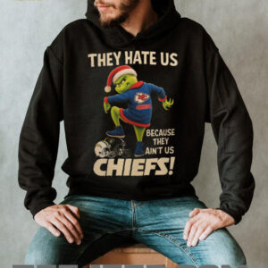 Kansas City Chiefs Grinch They Hate Us Because They Ain’t Us Christmas T Shirt
