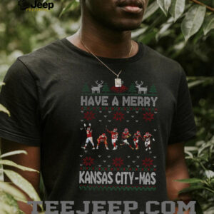 Kansas City Chiefs NFL Football Have a Merry Kansas City Mas Merry Christmas shirt