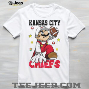 Kansas City Chiefs NFL x Super Mario Bros Mashup T Shirt