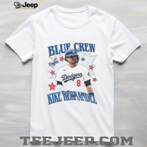 Kiké Hernández Los Angeles Dodgers World Series Blue Crew MLB Baseball 2025 shirt