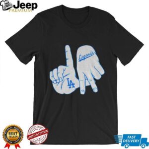 LA hand sign legends Los Angeles Dodgers MLB Baseball 2025 shirt