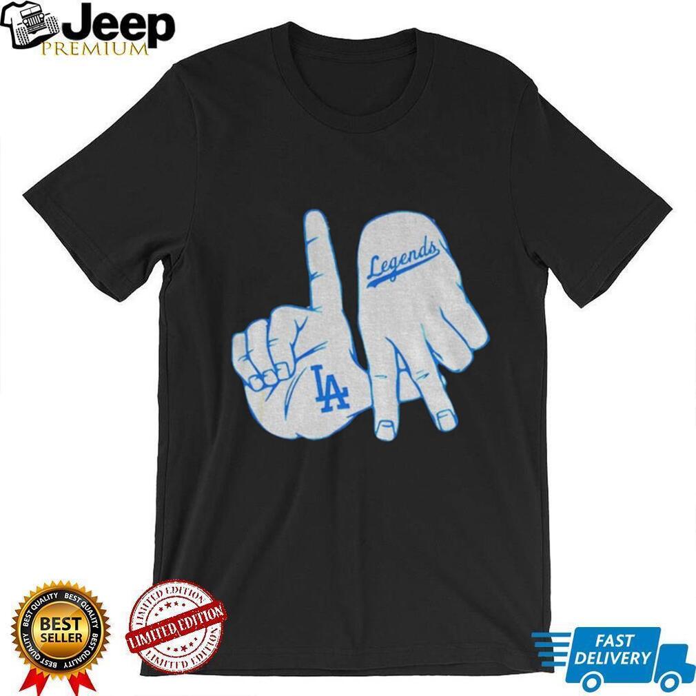 LA hand sign legends Los Angeles Dodgers MLB Baseball 2025 shirt LA hand sign legends Los Angeles Dodgers MLB Baseball 2025 shirt
