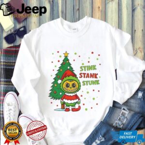 Labubu Elf Xmas Stink stank stunk Christmas shirt Labubu Elf Xmas Stink stank stunk Christmas shirt