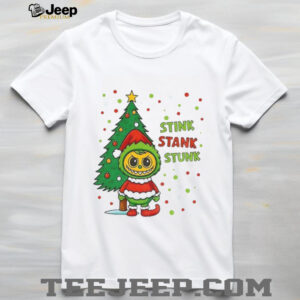 Labubu Elf Xmas Stink stank stunk Christmas shirt