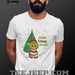 Labubu Elf Xmas Stink stank stunk Christmas shirt