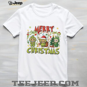 Labubu Monster Merry Christmas shirt