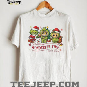 Labubu Monster The Most Wonderful Time Of The Year Merry Christmas shirt