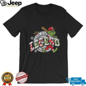 Legend Grinch San Diego Padres Baseball MLB Merry Christmas shirt
