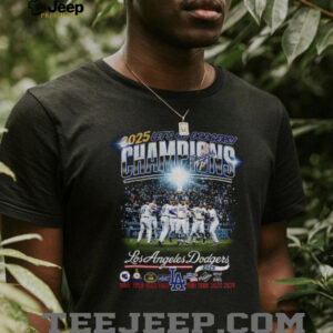 Let’s go Dodgers Los Angeles Dodgers Back to Back World Series Champions 1955 2025 shirt