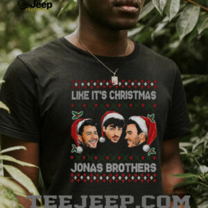 Like It’s Christmas Jonas Brothers Ugly Xmas 2025 shirt