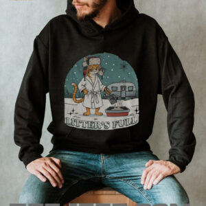 Litter’s Full funny cat Christmas parody shirt