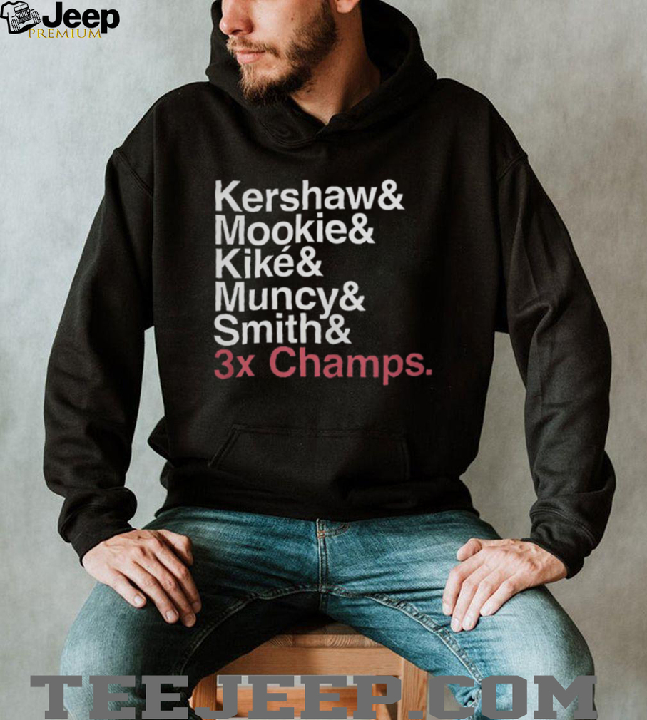 Los Angeles Baseball Ampersand 3 Time champion 2025 Shirt Los Angeles Baseball Ampersand 3 Time champion 2025 Shirt