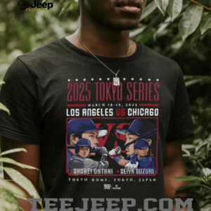Los Angeles Baseball Shop Shohei Ohtani Vs Seiya Suzuki 2025 Tokyo Series T Shirt
