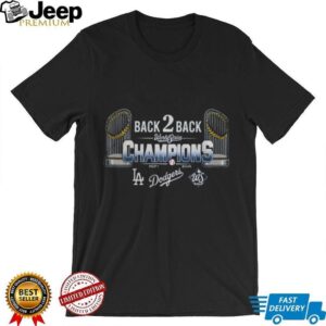 Los Angeles Dodgers 2024 2025 World Series Champions Back to Back shirt