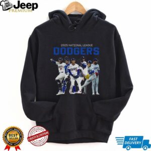 Los Angeles Dodgers 2025 National League World Series MLB Champions players shirt