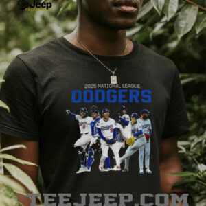 Los Angeles Dodgers 2025 National League World Series MLB Champions players shirt