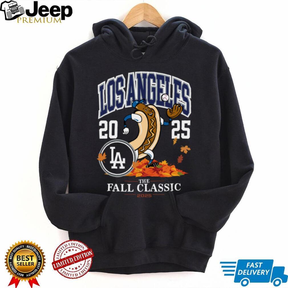 Los Angeles Dodgers 2025 The Fall Classic Mascot T Shirt Los Angeles Dodgers 2025 The Fall Classic Mascot T Shirt