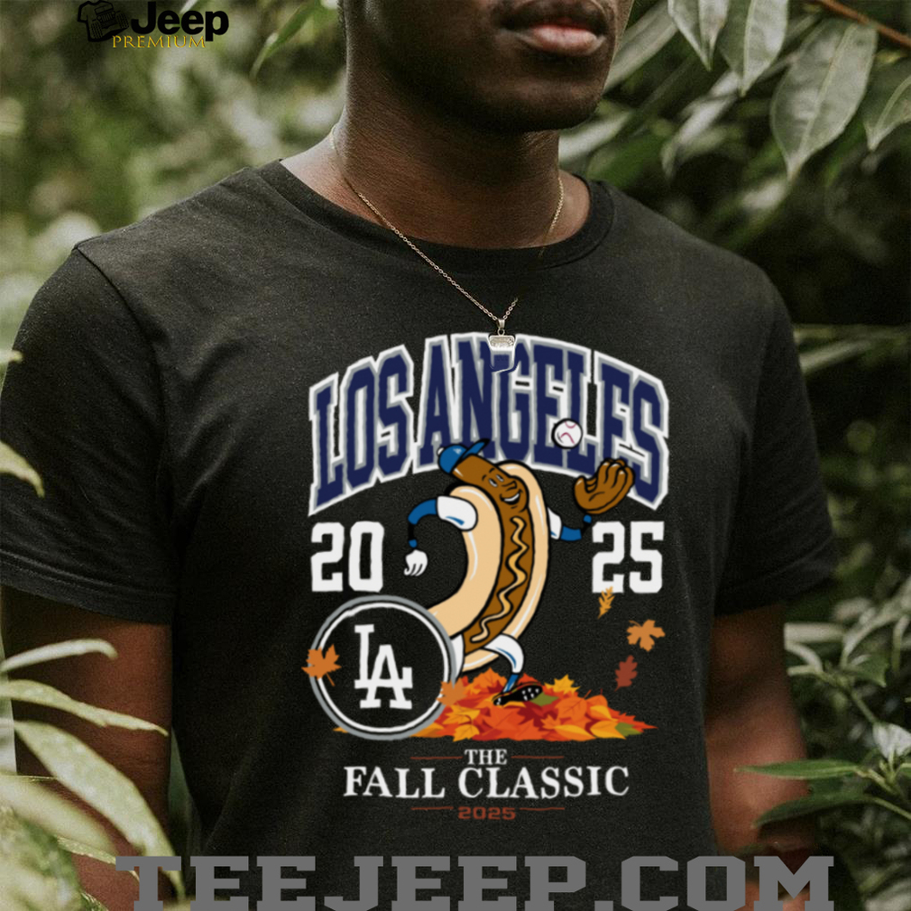 Los Angeles Dodgers 2025 The Fall Classic Mascot T Shirt Los Angeles Dodgers 2025 The Fall Classic Mascot T Shirt
